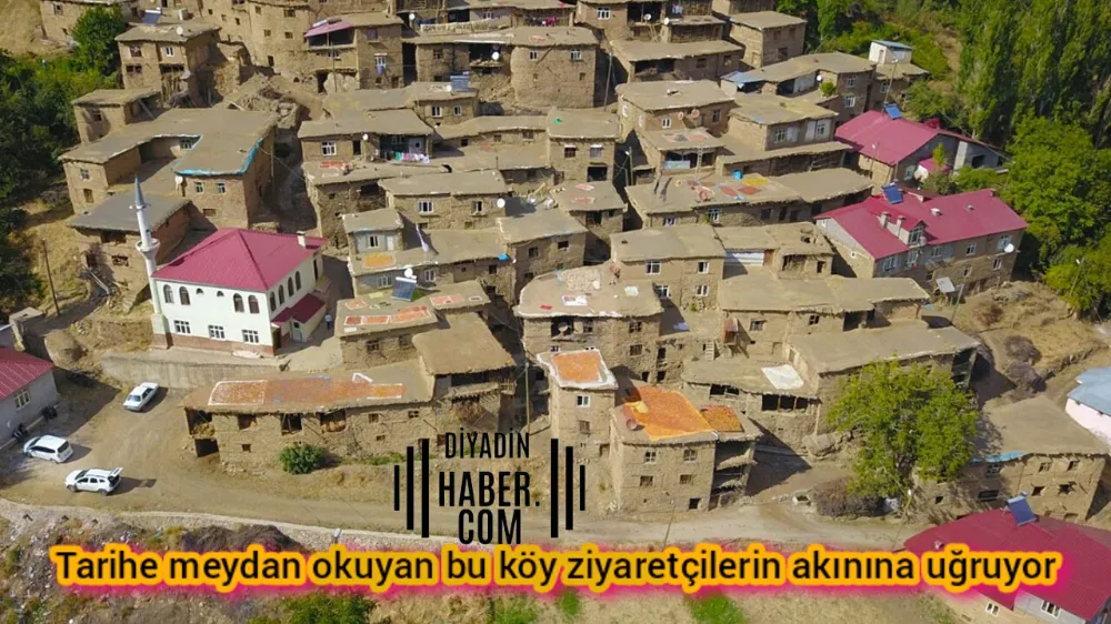 Tarihe meydan okuyan bu köy ziyaretçilerin akınına uğruyor.