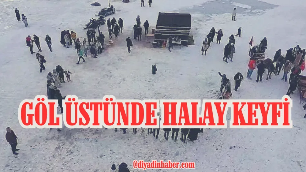 GÖL ÜSTÜNDE HALAY KEYFİ 