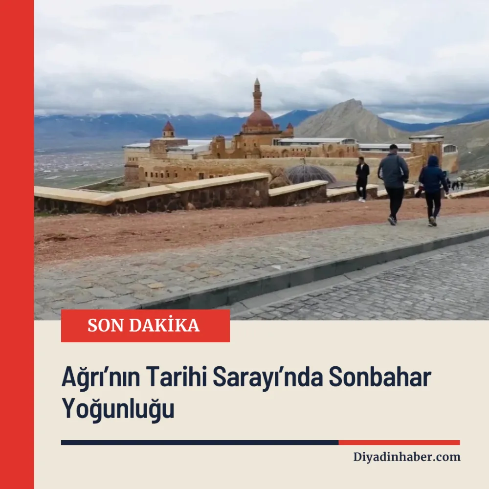 Ağrı’nın Tarihi Sarayı’nda Sonbahar Yoğunluğu