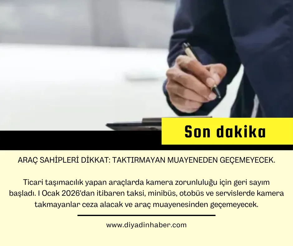 Araç sahipleri dikkat: Taktırmayan muayeneden geçemeyecek.