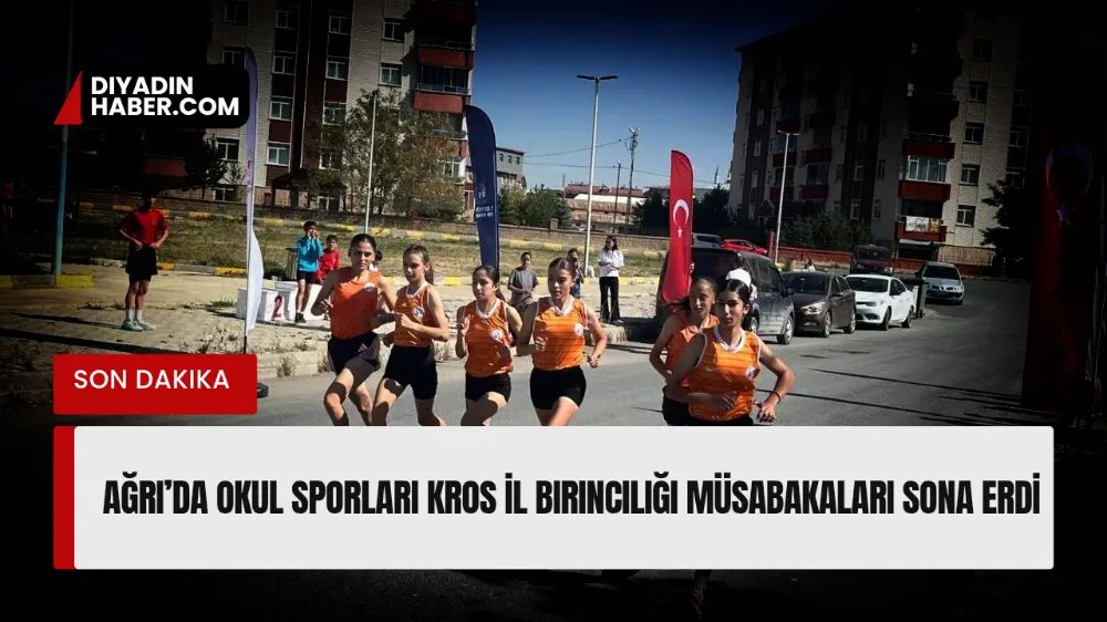 Ağrı’da Okul Sporları Kros İl Birinciliği Müsabakaları Sona Erdi.