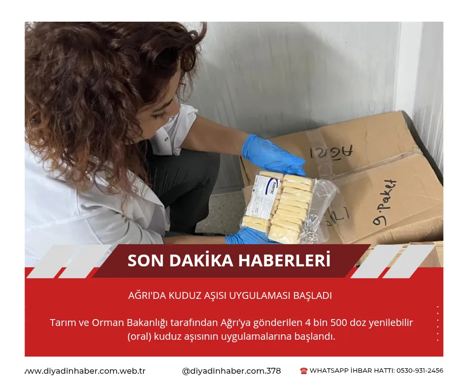 Ağrı’da Kuduz Aşısı Uygulaması Başladı.
