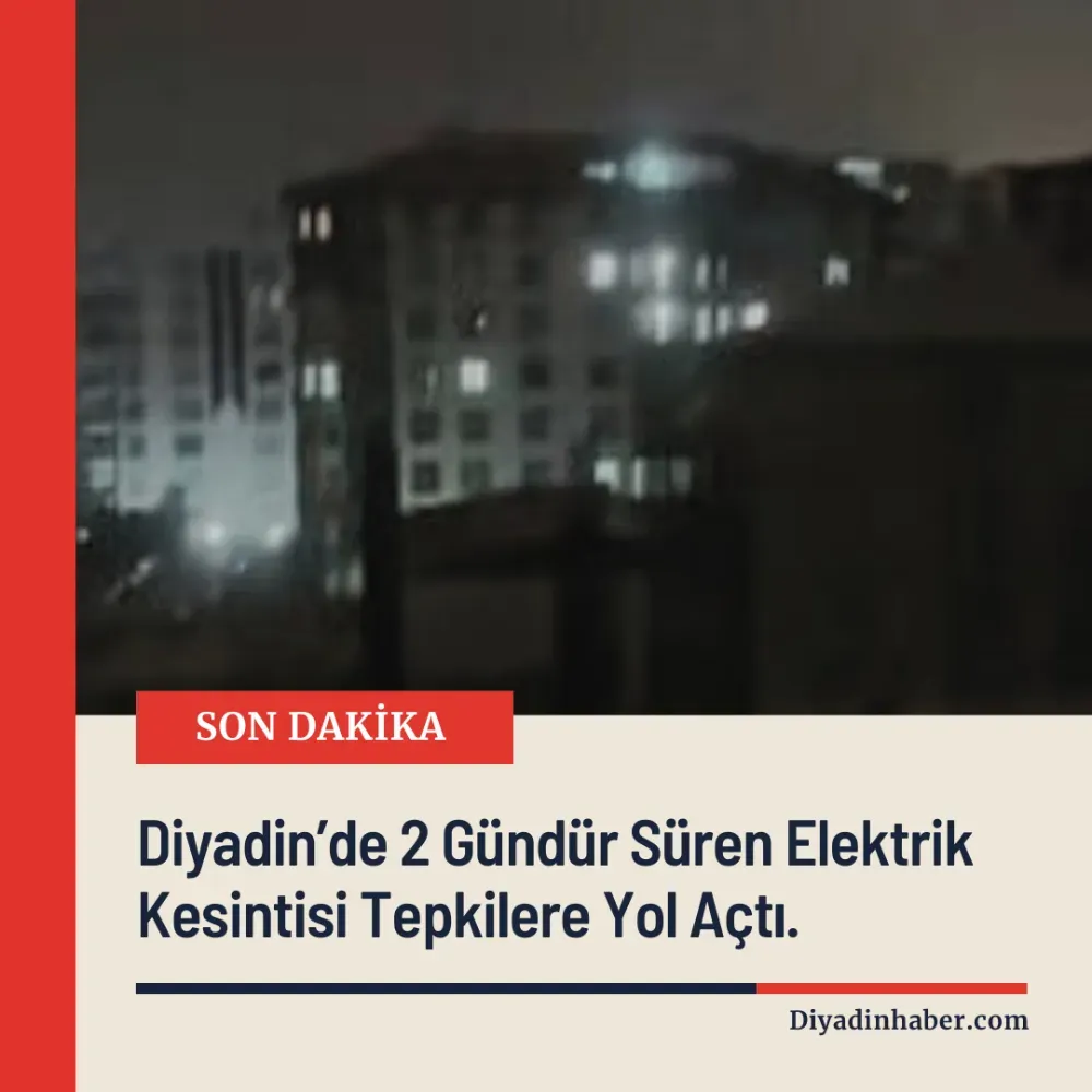 Diyadin’de 2 Gündür Süren Elektrik Kesintisi Tepkilere Yol Açtı.