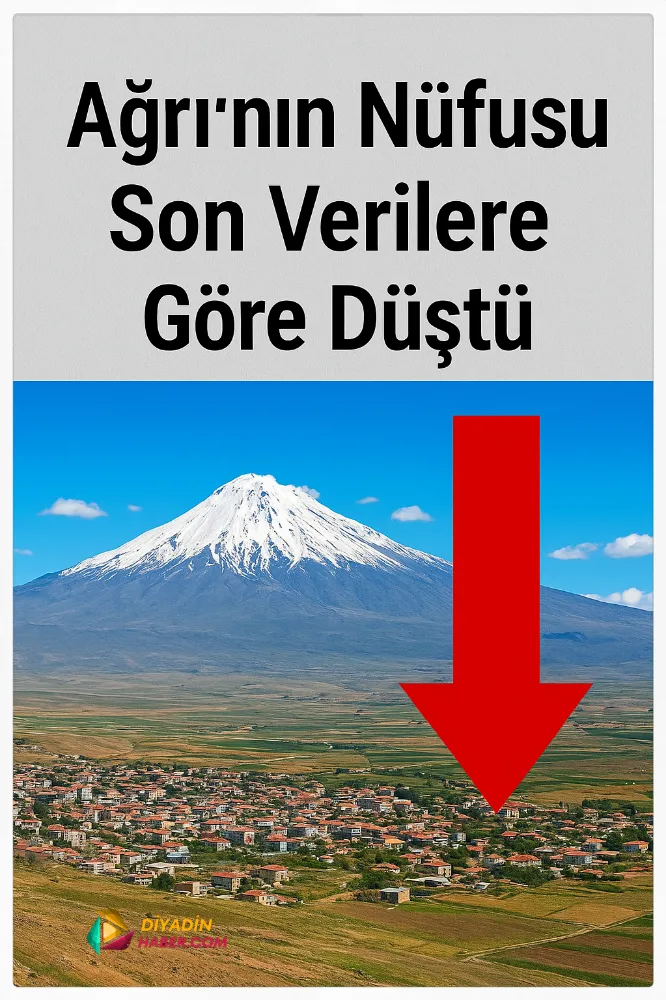 Ağrı’nın Nüfusu Son Verilere Göre Düştü.