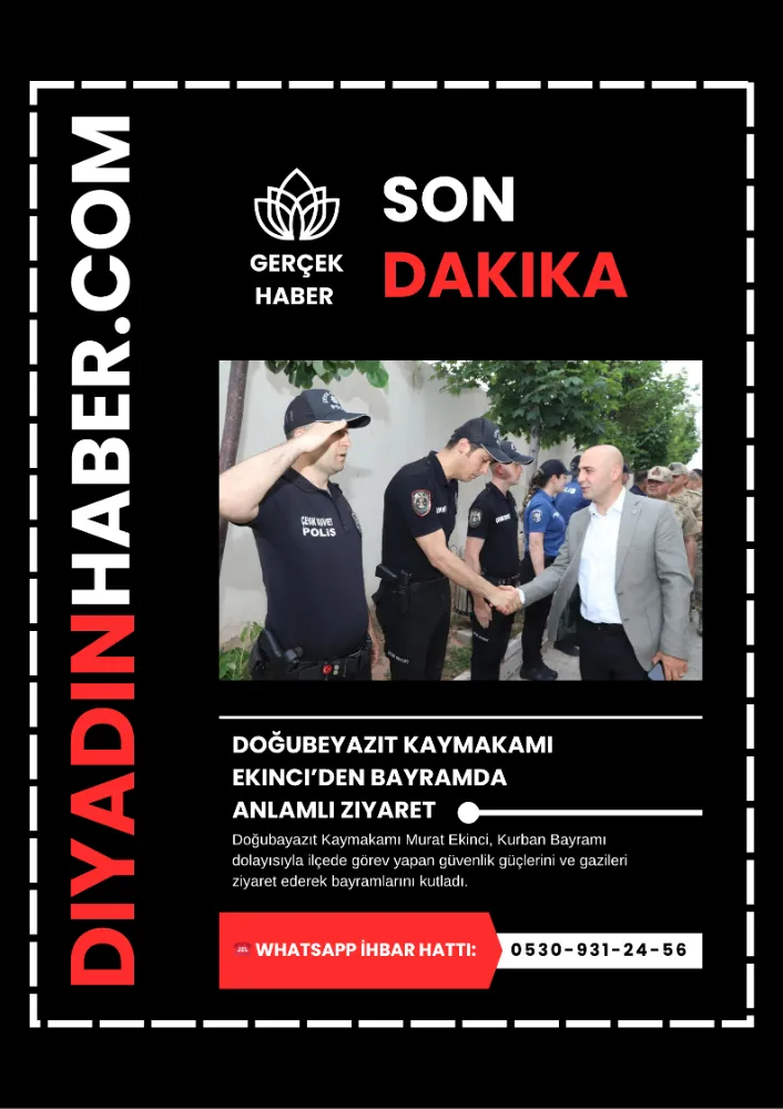 Doğubeyazıt Kaymakamı Ekinci’den Bayramda Anlamlı Ziyaret