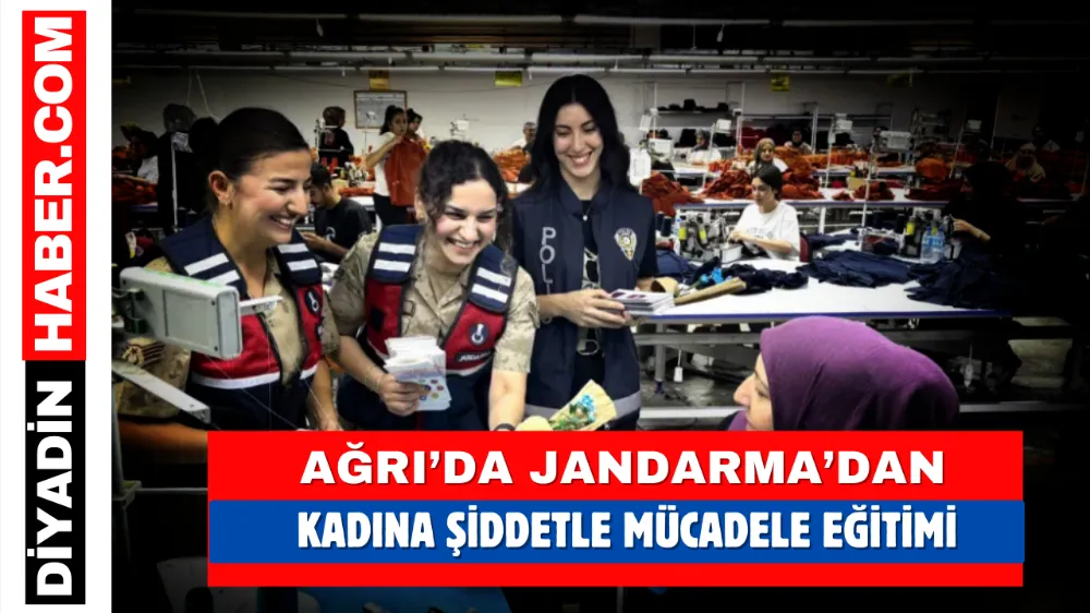 Ağrı’da Jandarma’dan Kadına Şiddetle Mücadele Eğitimi